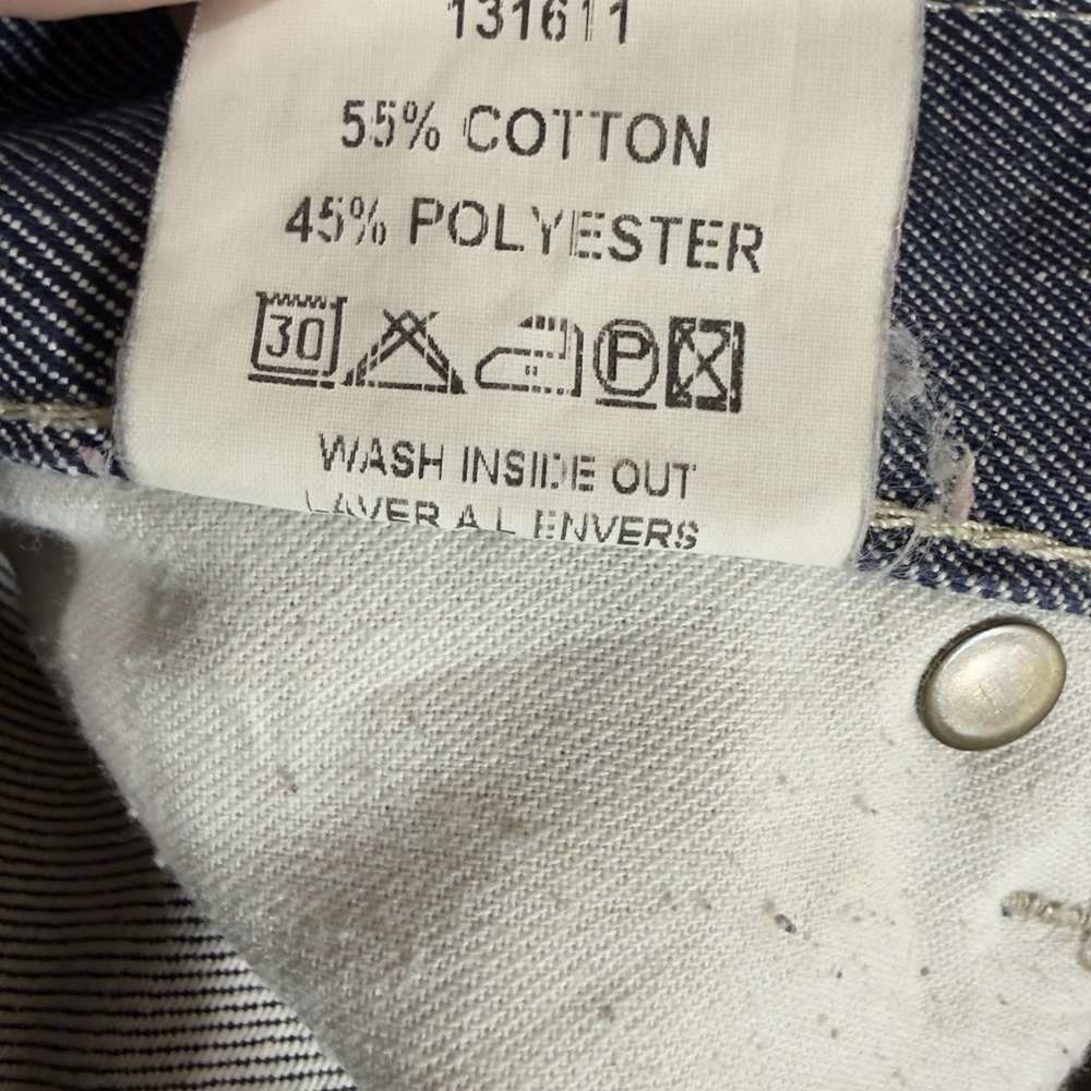 G Star Raw ELWOOD Jeans Mens 28x30 Blue Double Knee Heavyweight Canvas Workwear - Picture 6 of 8